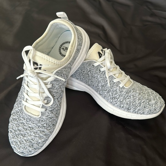 APL Grey and White Men’s Shoes Size 9 - Picture 1 of 3